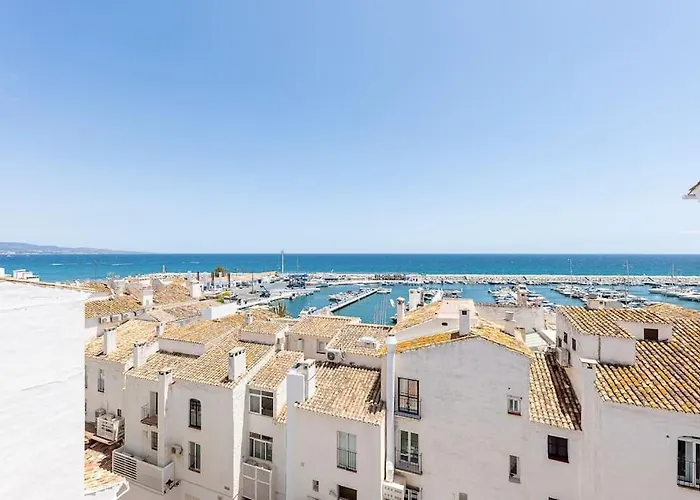 Modern 3 Bedroom In Puerto Banus With Sea Views