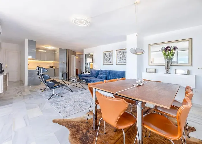 公寓 Modern 3 Bedroom In Puerto Banus With Sea Views 马尔韦利亚